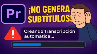 As&iacute; arreglas el ERROR de Transcripci&oacute;n en PREMIERE PRO | F&aacute;cil y R&aacute;pido! Tutorial 2026