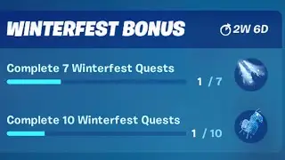 How to Complete Winterfest Quests in Fortnite