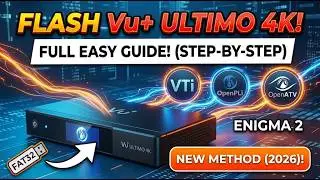 How to flash Vu+ ULTIMO 4K