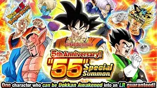 55 Tickets with an LR in sight! - Global Dokkan 55 Ticket summon!