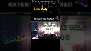 400 Reasons Why You Should Try Rise of Merlin Slot by Play'n GO #Shorts