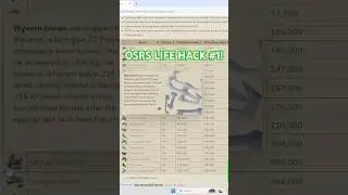 OSRS Life Hack #1! Prayer Training! #shorts #osrs #gaming