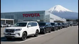 ​How Toyota Produces Land Cruiser 300 GR SUVs Daily​ ( Full Process )