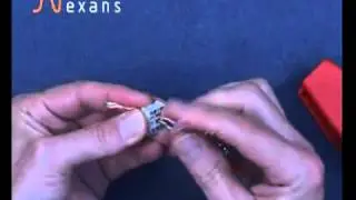 How to terminate a Nexans LANmark Cat 6 UTP cable and connector