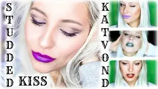 KAT VON D Studded Kiss Lipsticks swatches | Kate's Ordinary Life