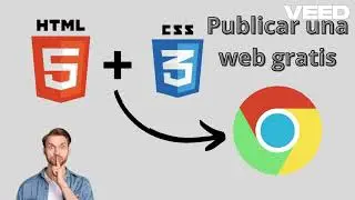 Subir tu web hecha con html y css a internet *Gratis