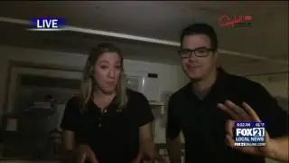 Clip of FOX 21 Local News at Seven at MN State Fair