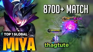 8700+ MATCH! Miya Best Build 2022 [ Top 1 Global Miya Gameplay] By thagtute - Mobile Legends