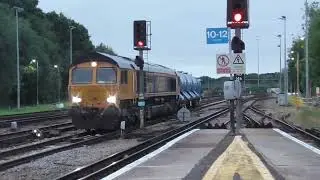 66781 4N80 York Thrall Europa to Tonbridge West Yard Gbrf with the RHTT set deliverey 31/08/23.