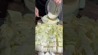 Cabbage Blossom Art#Leafy Layers Creativity#Cabbag Carving Ideas#Knife Skills#