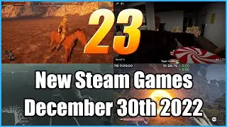 New Steam Games December 30th 2022