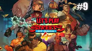 Streets Of Rage 4. Прохождение. Уровень 9 - Башня Y. Adam/Walkthrough. Stage 9 - Y Tower.