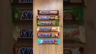 Купил все вкусы СНИКЕРС/ SNICKERS #chocolate #snickers
