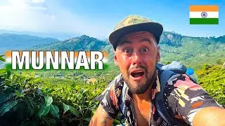 LOST in Munnar Tea Plantations! - Amazing hike in Kerala 🇮🇳
