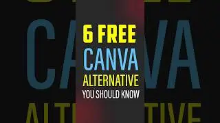 Canva alternatives free | Top free websites for designers | #graphicdesigning | #shrots