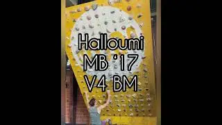MoonBoard 2017 V4 / 6b+ Benchmark - Halloumi