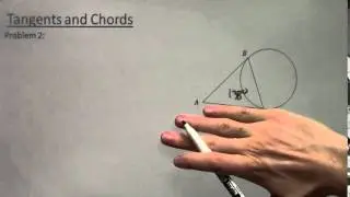 Angles Between Tangents and Chords