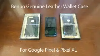 Benuo Genuine Leather Wallet Case For The Google Pixel
