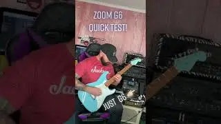 Zoom G6 Multi Effects Metal Test