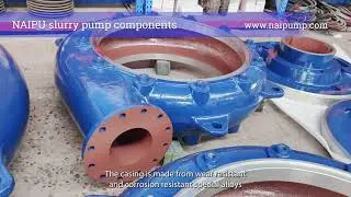 Slurry pump components: Casings, Front and Rear Liners, and Impellers