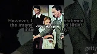 Joseph Goebbels' Affair With Beautiful Actress