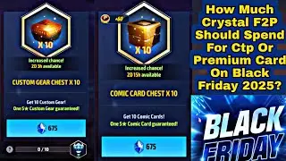 Сколько кристаллов F2P стоит потратить на премиум-карту CTP в Чёрную пятницу 2025 года? &mdash; Marvel ...