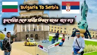 BULGARIA🇧🇬 BORDER IMMIGRATION || Crossing Border বুলগেরিয়া🇧🇬থেকে সার্বিয়া🇷🇸 কিভাবে যাবেন বাসে করে.