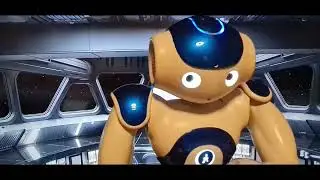 AI Nao Robot and Vector Robot in the imitation Games,  AI Personas ChatGPT.