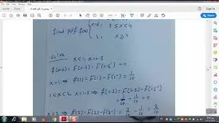 محاضره 6 (الجزء الثاني) دوال كثافه الاحتمال وتوزيعيه  والمشتركه والهامشيه والشرطيه