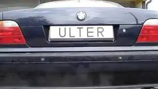 BMW E38 740i ULTER EXHAUST part I