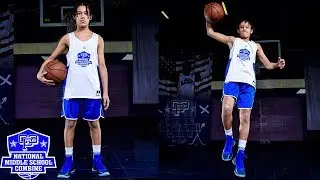Jaden Barnett DESTROYS THE COMPETITION at 2017 CP3 National Middle School Combine
