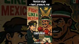 Fight Like a Mexican = The Highest Compliment