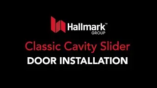 Cavity Slider CLASSIC Door Installation