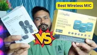 Boya vs Digitek Best Budget Wireless Mic for YouTube Creators || Best Wireless MIC for Youtube