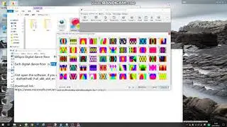 How to use the software for digital dance floor 8X8 pixel