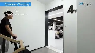 Accuracy Testing VS132 3D ToF People Counting Sensor