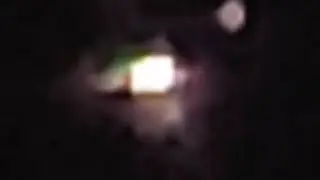 REAL UFO: TRIANGLE IN SHAPE WAS JUST  outside my window last night.