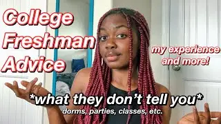my honest COLLEGE FRESHMAN ADVICE 2021 | UTA