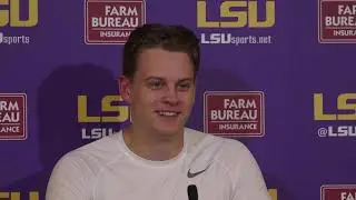 FULL Joe Burrow press conference after LSU defeats Auburn