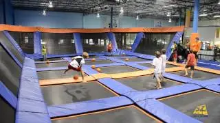 Sky Zone Atlanta - Kids Bring it - Dodgeball Fun - Suwanee Georgia