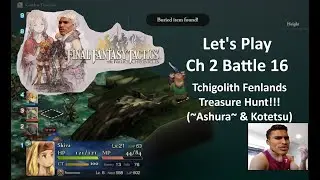 Final Fantasy Tactics: Ch 2 Battle 16 - Tchigolith Fenlands Treasure Hunt - Tactician / Hard Mode