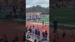 Girls 100m Heat 2 @ CIFSDS Division 2 Championships - 5/17/25