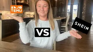 SHEIN vs. TEMU haul | Try On | #review #haul #shein #temu #tryon
