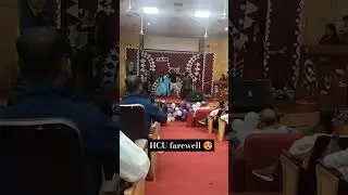 HCU Hindi Farewell 😍😎UOH Hindi Farewell #Hindi Department