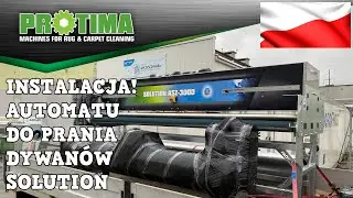 Instalacja Automatu do prania dywan&oacute;w Solution ASZ 3000 w Toruniu.