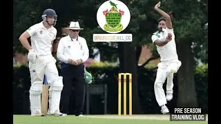 A Day In The Life Of a Cricketer -  Pre Season Training With Burgess Hill
