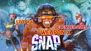WEAPON X #4  LIVE MARVEL SNAP