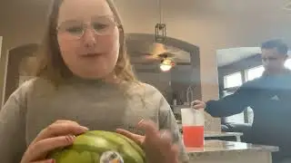 Making watermelon koolaid