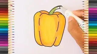 How to Drawing Capsicum (Video Project 57/365)