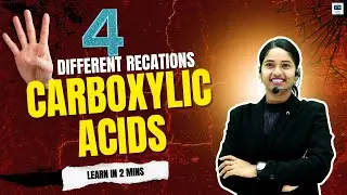 Learn 4 Different Reactions with One Trick. Carboxylic Acids Komali mam